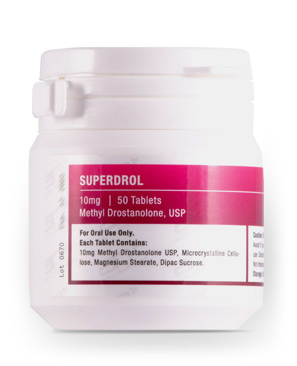 SUPERDROL 10MG 50 TABS